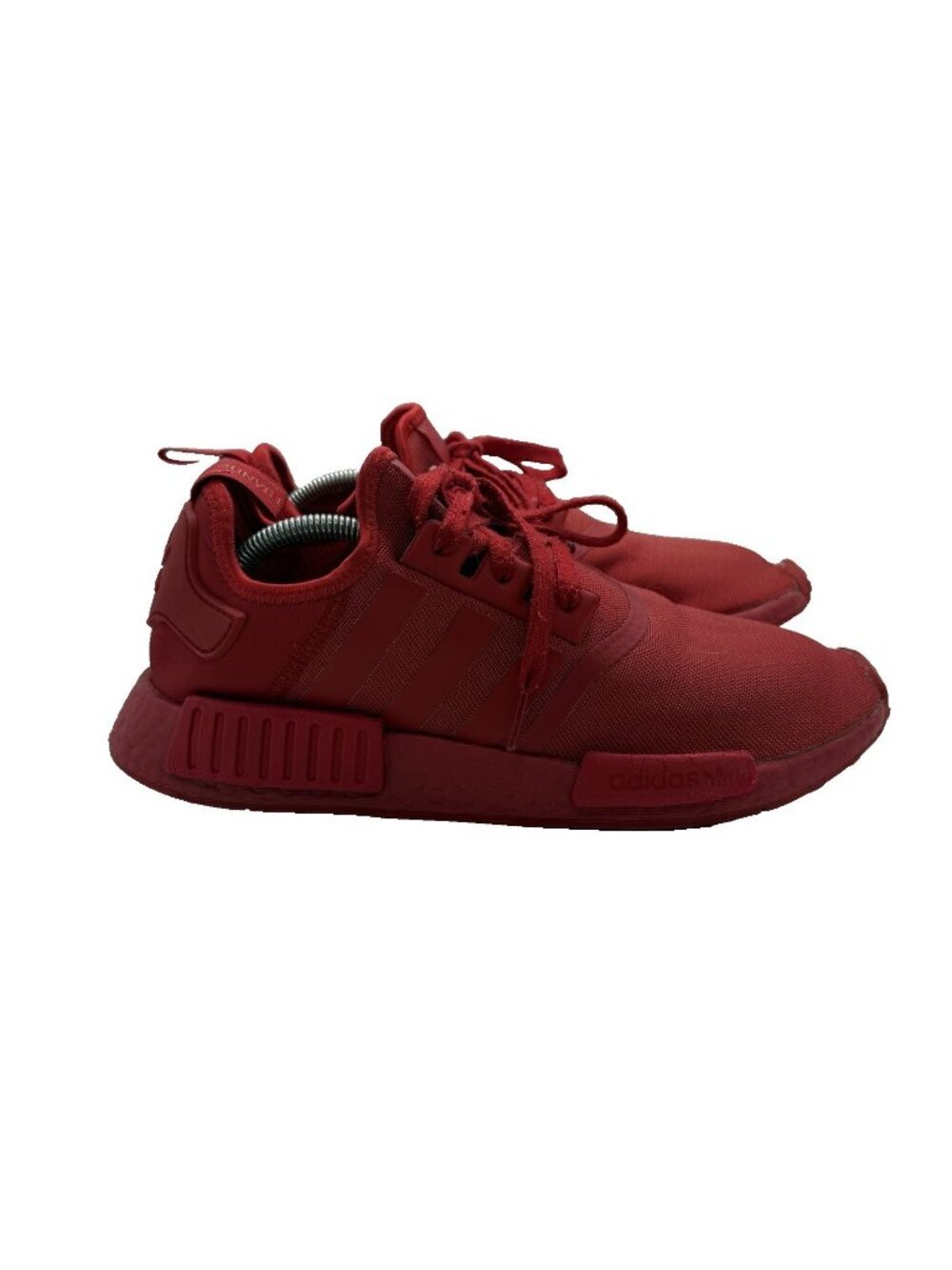 Adidas NMD R1 Scarlet FV9017 Triple Scarlet Red Men's Running Shoes Sz 10.5 US
